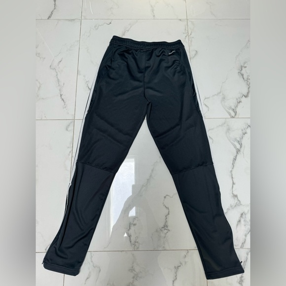 Adidas youth large tiro soccer pants charcoal, gray color - Picture 3 of 9